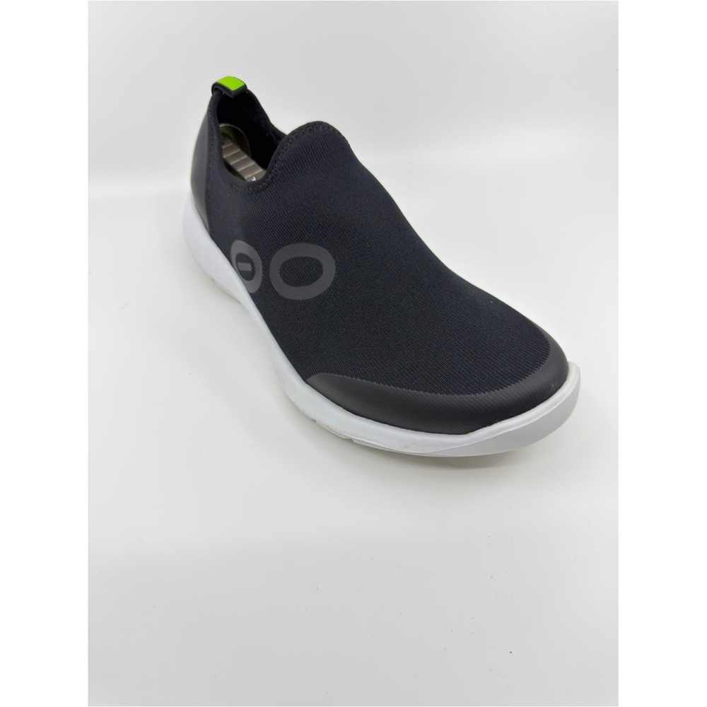 OOFOS OOmg Low Shoe Women Size 10 Black Recovery Slip On Sneaker - Picture 6 of 11